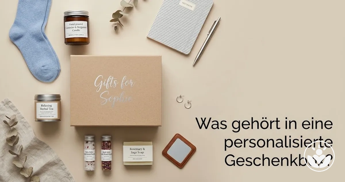 Auswahl aufeinander abgestimmter Inhalte für eine personalisierte Geschenkbox