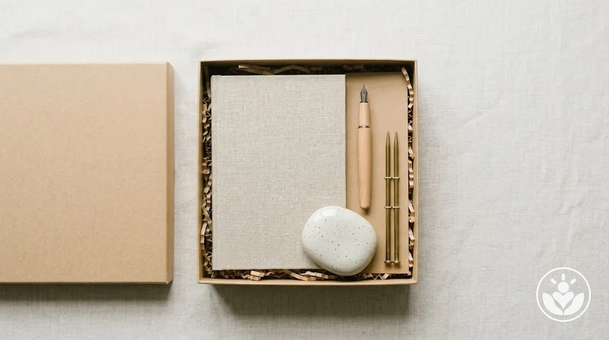 Practical gift box items selected to suit a recipient’s routine, interests and daily use