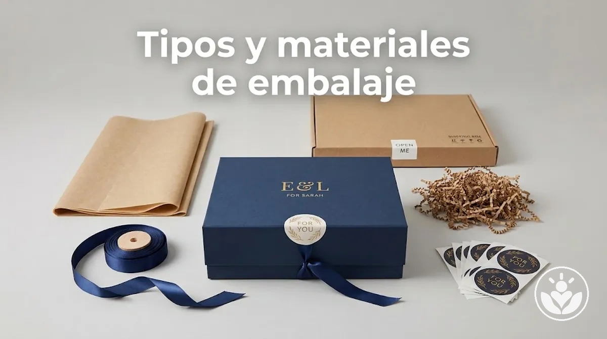 Distintos tipos y materiales de embalaje empleados para cajas de regalo personalizadas