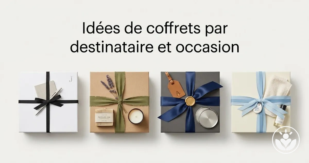 Idées de coffrets cadeaux personnalisés pour différents destinataires et différentes occasions