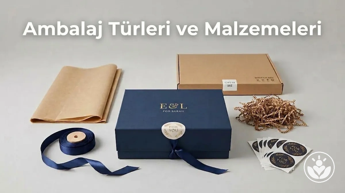 Kişiselleştirilmiş hediye kutularında kullanılan farklı ambalaj türleri ve malzemeleri