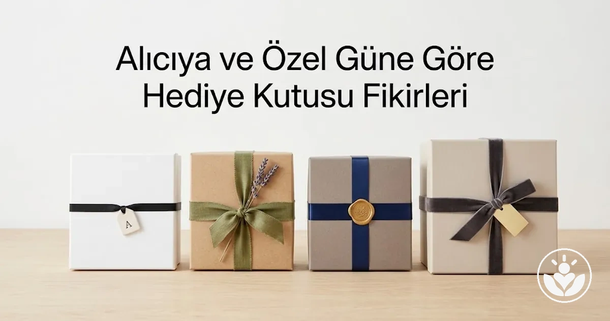 Farklı alıcılar ve özel günler için düzenlenmiş kişiselleştirilmiş hediye kutusu fikirleri